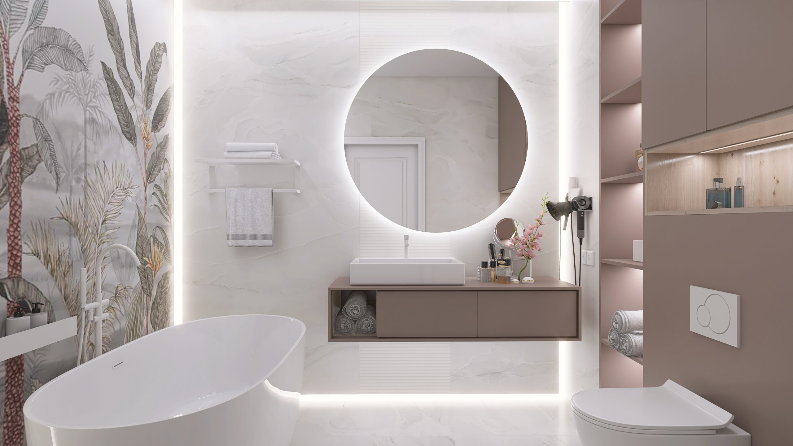 Łazienka pełna wdzięku